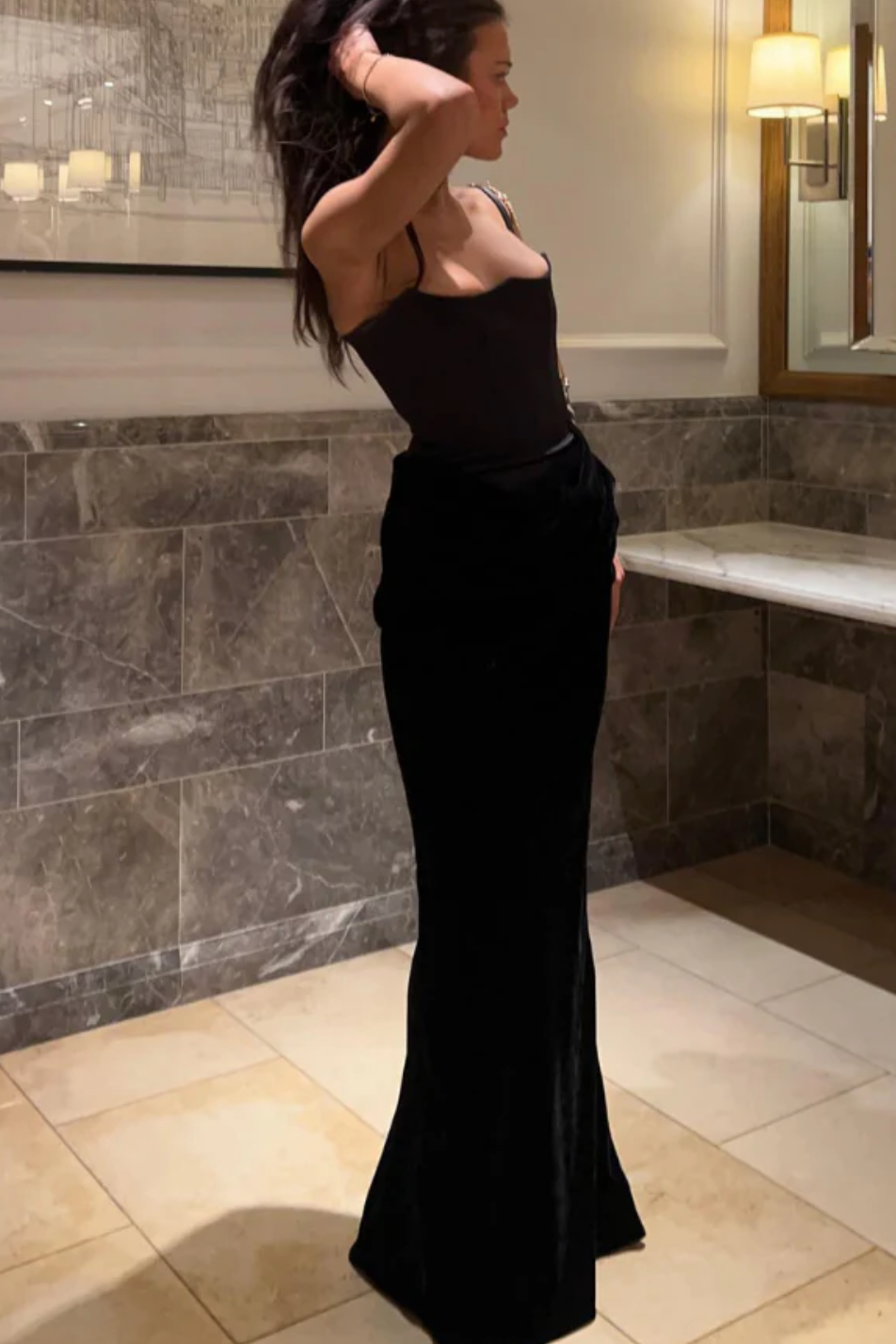 Margot - Black Maxi Dress