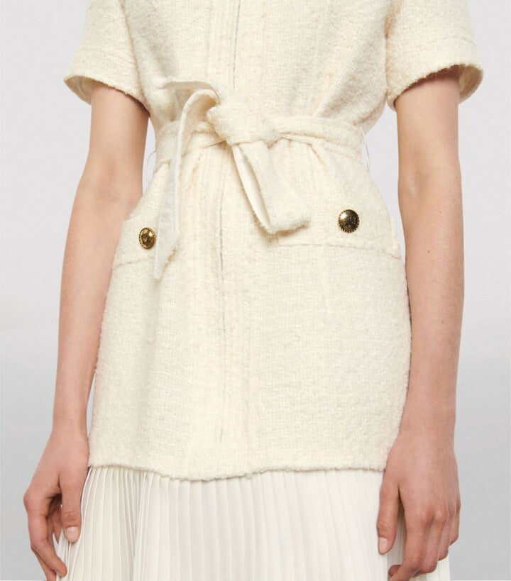 Out of stock SANDRO  Boucle Pocket Dress